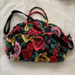 New Vera Bradley weekender duffel in Havana rose